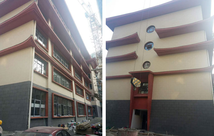 【MCM生態(tài)石材】貴州貴陽(yáng)南明區(qū)市南小學(xué)改造工程