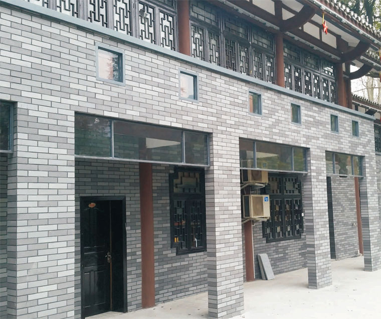 格美R面窯變磚應用案例